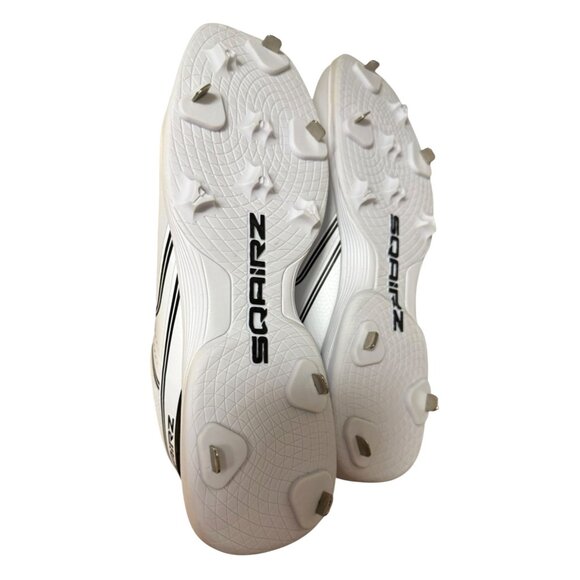 Sqairz Men's White Baseball‎ Cleat Shoes Size 14 NWOB - Picture 7 of 11